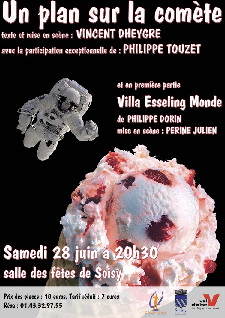 Affiche création comète