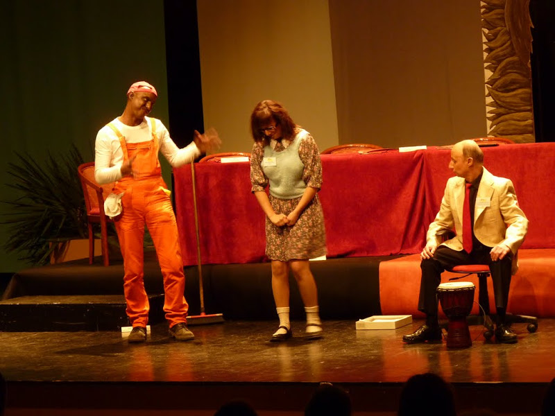 Aimé, Virginie, Numéro 7.
Cie les Javeysans, Mise en scène : Alain Perdiole.